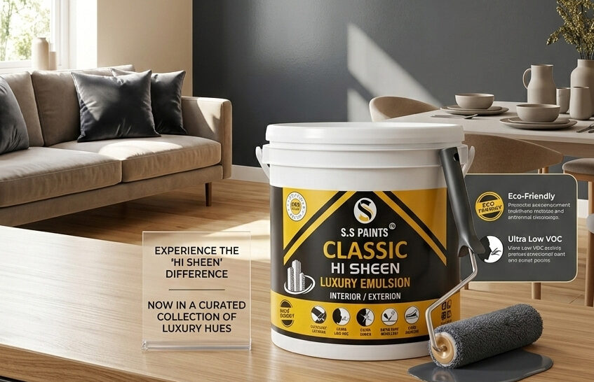 S.S Paints Classic Hi Sheen Luxury Emulsion